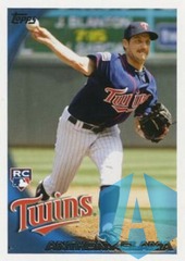 2010 Topps Update #US41 Anthony Slama RC Minnesota Twins